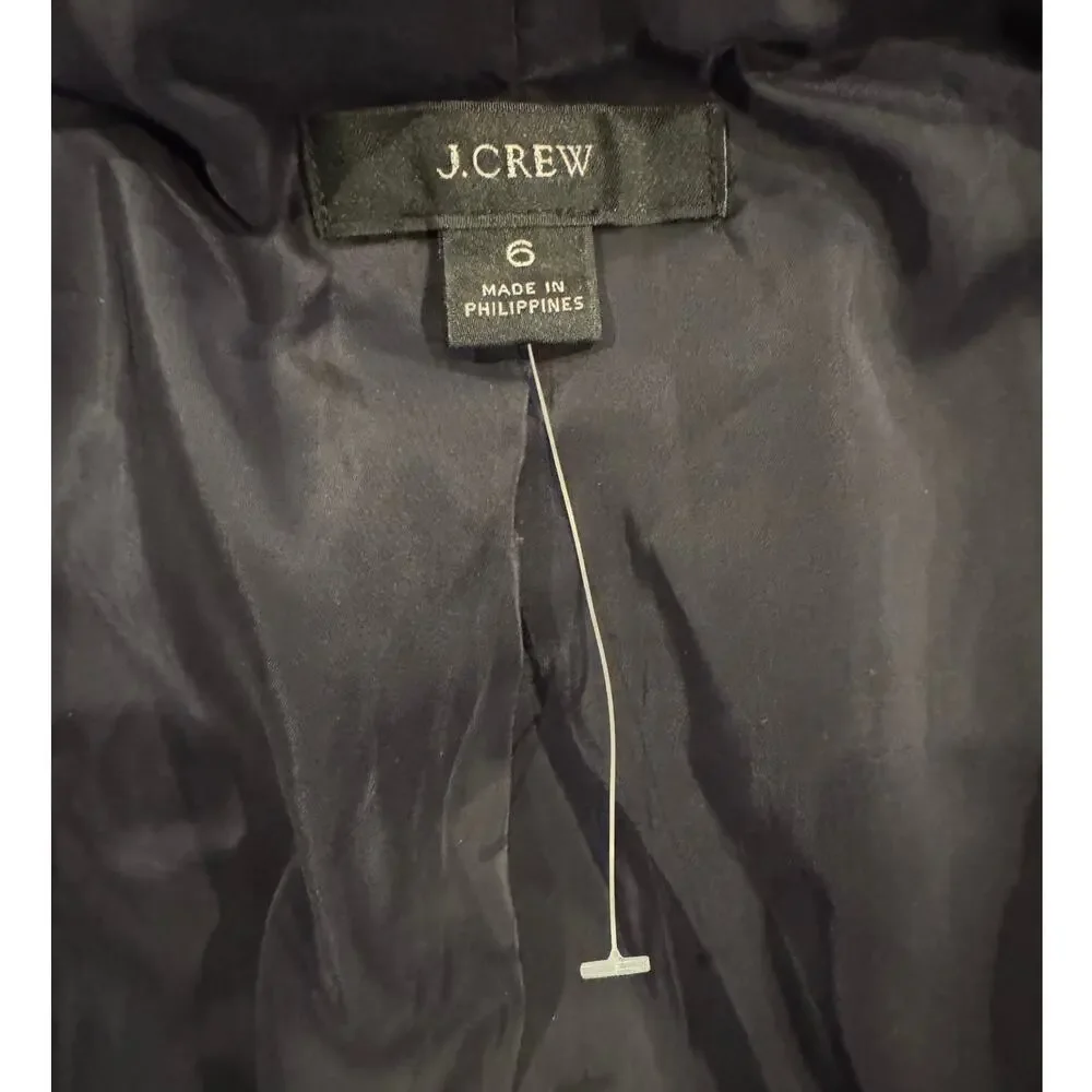 NEW J.Crew Going Out Blazer in stretch twill Size 6